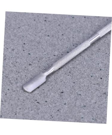 FRCOLOR Exfoliator Scrub Exfoliating Facial Scrub Dead Skin Pusher Stainless Steel Manicure Tool Manicure Tools Manicure Kit Cuticle Trimmer Cuticle Remover Kit Nail Cleaing Stick Cosmetic - Buy Online on GoSupps.com