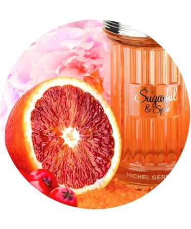 Michel Germain Sugarful & Spice Eau de Parfum Spray Women's Fragrance Top Notes of Sparkling Blood Orange Pink Peony Flirty & Playful Gift for Her 4.6 Fl Oz (Pack of 1) - Buy Online on GoSupps.com
