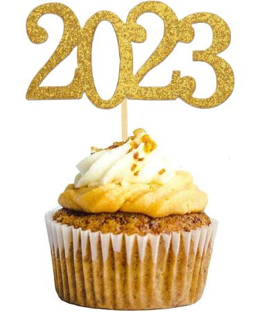 48pcs 2023 Graduation Cupcake Toppers Baking Decoration Exquisite Grad Cap Set Food Appetizer Picks For Graduation Party Graduation Toppers - Buy Online on GoSupps.com