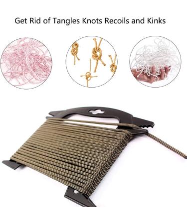 5 Pieces Black Paracord Winder - Tangle-Free Cord Keeper Organizer Tool for Parachute Rope - Buy Online on GoSupps.com