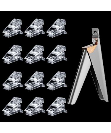 Modelones Poly Nail Gel Kit with 12Pcs Nail Tips Clip and False Nail Tip Trimmer - Buy Online on GoSupps.com