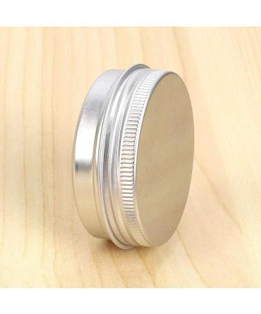Pack of 30 Round Metal Lip Balm Tins with Screw Caps (1) - Buy Online on GoSupps.com