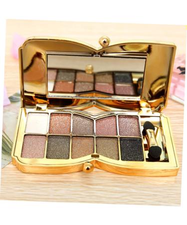 FOMIYES 2pcs Flash Mirror # Glitter with Makeup and Eyeshadow Brush Colorful Shadow Colors Eye 1 count (Pack of 1) As Shownx2pcs - Buy Online on GoSupps.com