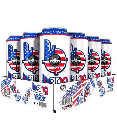 Bang Energy Drink with CoQ10 & Creatine Purple Kiddles - 12 Drinks, 16 Fl Oz. Each - Buy Online on GoSupps.com