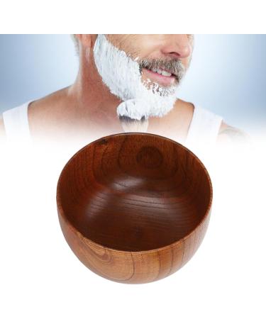 Premium Wooden Razor Shell for Shaving Soaps | Acid Jujube Wood Cup with Enlarged Opening for Rich Foam Keeps Razors & Brushes Dry | International Shipping Available - Buy Online on GoSupps.com