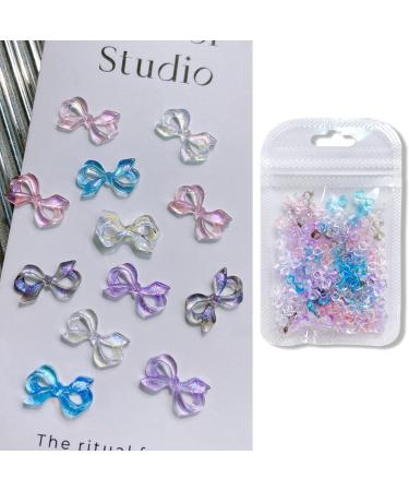 FEIlei 3D Decor Nail Jewelry Elegant Resin Flower Design DIY Bows Wedding Nail Charms - Buy Online on GoSupps.com