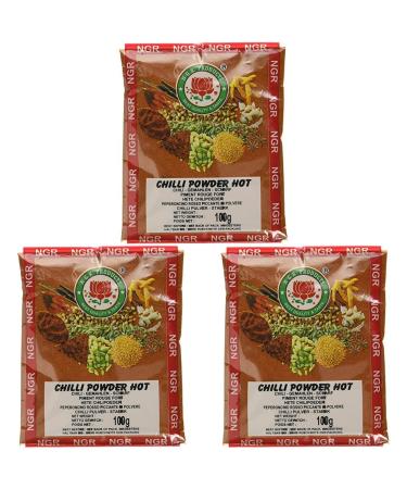 Ngr Chili powder hot 100g (1 x 100 g pack) (pack of 3) 1 1 piece (pack of 3)
