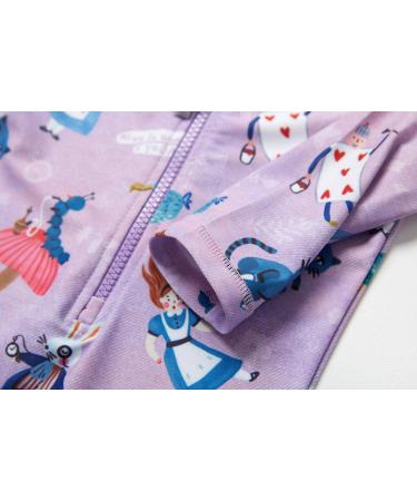 BONVERANO Baby Girls Long-Sleeve One Piece Swimsuit | UPF 50+ Sun Protection | 3-6 Months - Buy Online on GoSupps.com