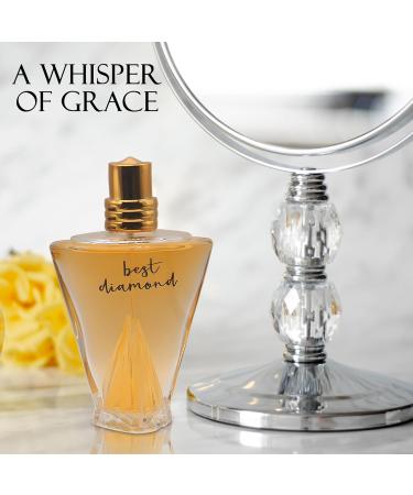 Women's Spray Perfume Best Diamond Long Lasting Eau De Parfum Cologne for Women Refreshing Floral Fragrance for Casual Use Ideal Holiday Gift 3.4 Fl Oz - Buy Online on GoSupps.com