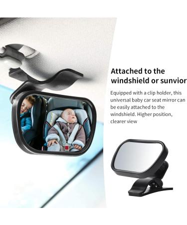 360 Baby Car Rearview Mirror - Safe Back Seat Monitoring for Infants | Shop Now - Buy Online on GoSupps.com