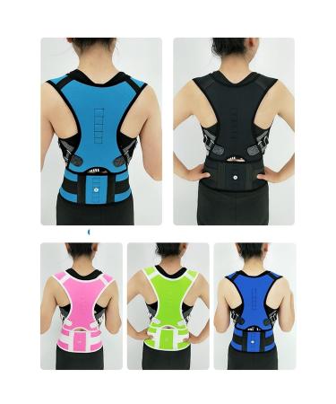 Waist Trainer & Back Brace Posture Corrector for Men & Women | 6X-Large Support for Back Pain Relief & Improved Posture | Color B - Buy Online on GoSupps.com