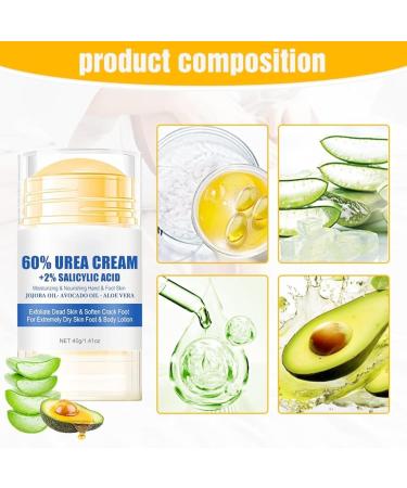  TJITGY 2025 New Urea Cream 60% + Moisturizing and Anti-Cracking Cream Repairing Cream for Feet and Hands Foot Cream for Cracked Heels and Dry Skin - Buy Online on GoSupps.com