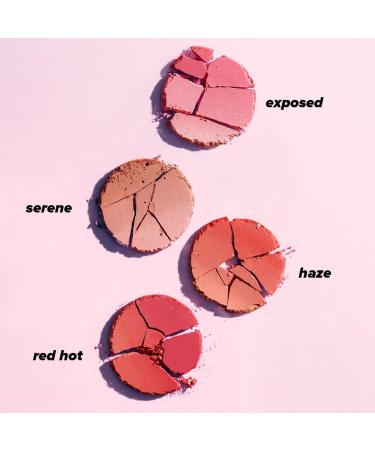 Lottie London Ombr Blush in Exposed Lightweight & High Pigmented Powder Blusher for a Healthy Flush of Natural Buildable Color Ombre Blush - Exposed - Buy Online on GoSupps.com