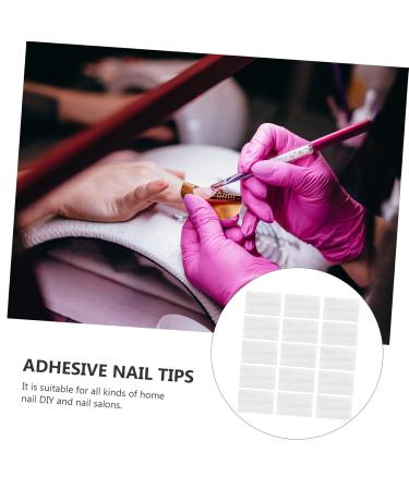 Gogogmee 15sheets Nail Jelly Glue Fake Nails Fake Nail Stickers Waterproof Nail Sticker Waterproof Labels Premium Fake Nails Glue Self-use Nail Glue Nail Glue Stickers Nail Art Glue - Buy Online on GoSupps.com
