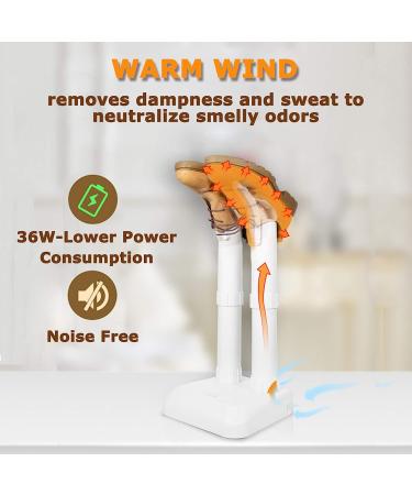 LAVIEAIR Shoe Dryer & Boot Deodorizer - Ultra Quiet - White Color - Buy Online on GoSupps.com