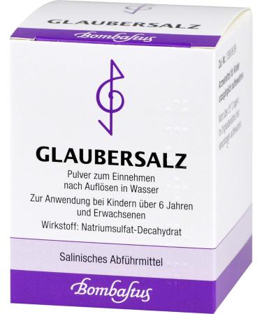 Buy Bombastus Glauber Salt 100g Powder - Pure & Natural - Fast International Shipping - Buy Online on GoSupps.com