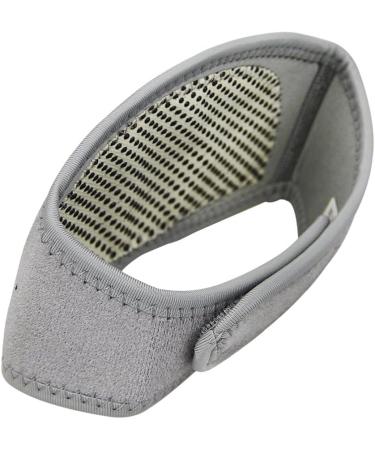 Neck Support Heating Pillow with Self-Heating Magnets & Turmaline - Adjustable Neck Bandage for Pain Relief Stiff Neck Headache Migraine & Rheumatoid Arthritis - Gray - Buy Online on GoSupps.com