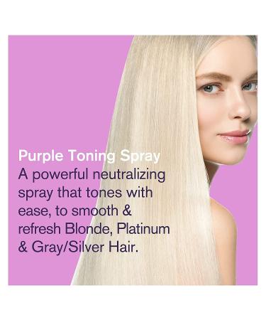 Bold Uniq Blonde Toner Spray & Purple Shampoo Bundle. Remove Brassy Yellow tones in Blonde Platinum & Gray/Silver Hair. Paraben & Sulfate Free. Vegan & Cruelty Free. - Buy Online on GoSupps.com