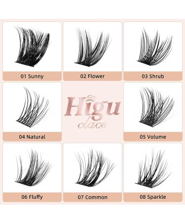 72 Pcs DIY C Curl Lash Clusters 8-16mm | Reusable Individual Cluster Lashes for Professional Makeup - Buy Online on GoSupps.com
