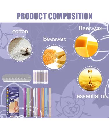 Luckxing Natural Ear Wax Removal Candles Earwax Candle | Beeswax Ear Candles Ear Wax Removal Candle Relieve Stress - Ear Wax Removal Candles for Ear Cleaning for Adults Children Elderly - Buy Online on GoSupps.com