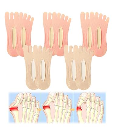 LSNTUU Orthoes Bunion Relief Socks for Women Orthopedic Toe Compression Sock Orthopedic Bunion Corrector Socks E 2.5