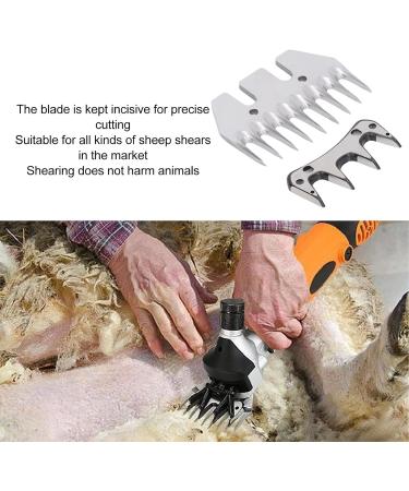 Electric Sheep Shear Peigne Tondeuse Mouton High Carbon Steel Electric Sheep Shear High Carbon Steel 9 Tooth Incisive Wool Combter Electric Clipper - Buy Online on GoSupps.com