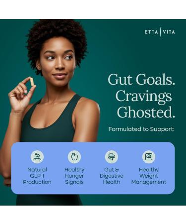 GLP-1 Support Supplement - Natural Weight Loss & Appetite Control for Men and Women with Akkermansia Berberine Inulin EGCG Green Tea Resveratrol Hops - Supports Digestion Cravings Regularity - Buy Online on GoSupps.com