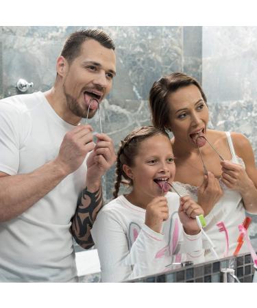 Crafts Idea Stainless Steel Tongue Cleaner - Eco-Friendly Oral Hygiene Tool for Fresh Breath | International Shipping Available - Buy Online on GoSupps.com