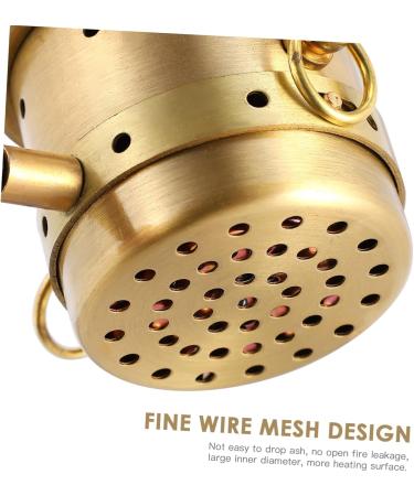 Healeved 3 Sets Moxibustion Box - Moxa Massage Tower Neck Roll Moxa Stick Holder & Kegel Burner Tank - Pure Copper Massage Devices for Wellness - Buy Online on GoSupps.com