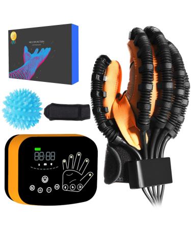 Motorized Right Hand Rehabilitation Glove Hand Equipment For Stroke Recovery Cerebral Palsy Equipment For Men And Women Rehabilitation Glove Set Including Finger Training Ball Right Hand-M