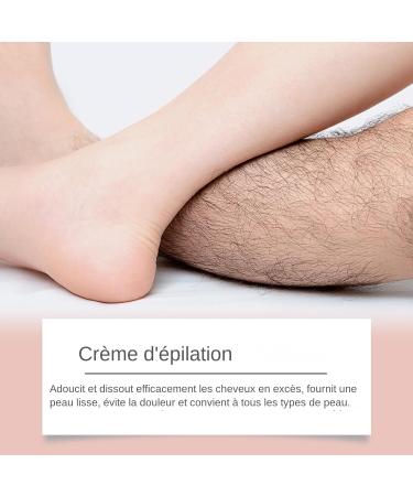  Jingmiger Facial Hair Removal Cream - 120ml Nourishing Hair Removal Cream with Spatula - Bikini Hair Removal Product For Women Face Arms Underarms Bikini Line Legs Intimate Area Care - Buy Online on GoSupps.com