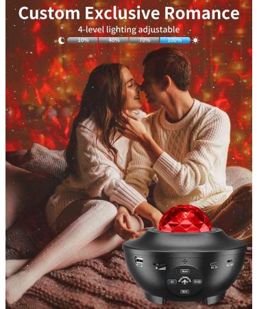 Galaxy Light Star Projector Galaxy Projector Night Light Kids 4 in 1 w/21 Lighting Modes Starlight Projector W/Bluetooth Music Speaker Sky Light for Bedroom Room Decor/Birthday Gifts/Party/Easter Eecorations/Game Room - Buy Online on GoSupps.com