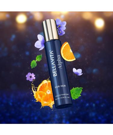 BELLA VITAS Mood Collection Gift Set 3x15ML for Women | Alpha Fantasy & Magnetic EDP Liquid Perfume | with Pink Pepper Jasmine and Moss | Fruity Floral Long Lasting Fragrance Scent - Buy Online on GoSupps.com