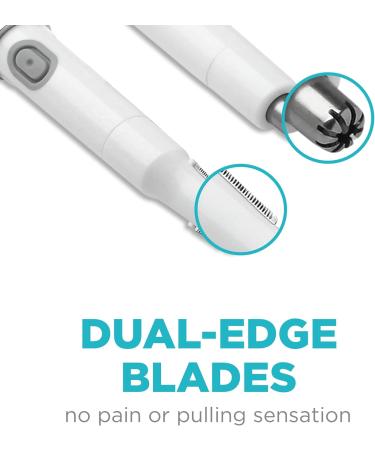 Fancii Water Resistant Precision Trimmer - All-in-1 Groomer for Nose Ear Eyebrow Facial & Body Hair Removal for Men & Women | International Shipping Available - Buy Online on GoSupps.com