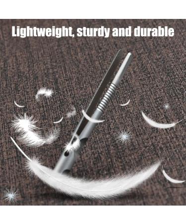 Premium Titanium Tweezers - Mini Survival & Portable Non-Slip Tweezers for Camping Hiking & Daily Use - Buy Online on GoSupps.com