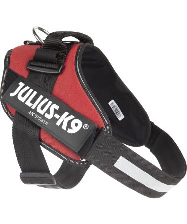 Julius-K9 Baby Boys IDC Powerharness Dog Harness Burgundy - 2XL/3 | Premium International Shipping - Buy Online on GoSupps.com