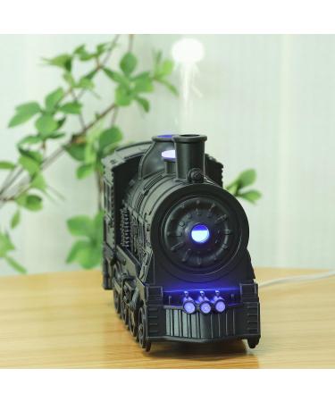 Train Shape Essential Oil Diffuser - 300ml Aromatherapy Humidifier with 2 Color Lights & Modes for Home Office Hotel Decor - Buy Online on GoSupps.com