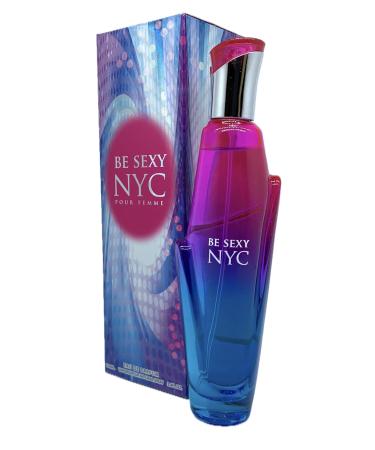 Be Sexy NYC Women's cologne 3.4 Fl. Oz. Eau de Parfum Spray