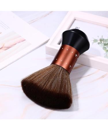 Vtrem Professional Hairdressing Brush - Rose Gold & Black Powder Brush for Hair Cutting & Salon Use - Buy Online on GoSupps.com