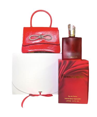 CAMERATA D'LUJO ESTUCHE DE REGALO (PERFUME+CARTERA) (Cartera Roja/Red Purse) Cartera Roja / Red Purse