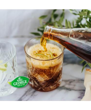 King George Royal Tea Time - Instant Cola Drink 6 x 400g | Hot & Cold Beverage | Makes Up to 4L - Buy Online on GoSupps.com