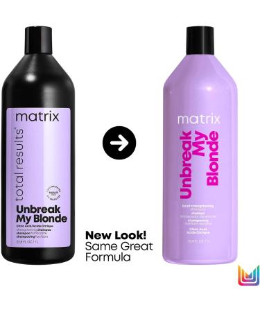 Matrix Shampoo Total Results Unbreak My Blonde Strengthening Shampoo - Buy Online on GoSupps.com