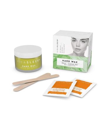 Hard Wax Kit for Face, Underarms, Bikini Hair Removal - Brazilian Waxing Kit for Women - Specifically for Coarse Hair - At Home Hair Remover - Buy Online on GoSupps.com