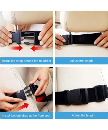 Buy Aiqinu Waterproof Car Backrest Protection & Organizer - 2 Pack Black Oxford Cloth Seat Organizer for Kids | Ample Storage Space & Easy Care - Buy Online on GoSupps.com