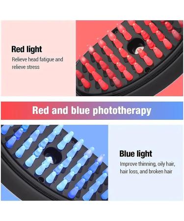Buy Original Therabrush - 2-in-1 Electric Scalp Massage Brush & Applier | 3 Vibration Modes | Red & Blue Light Scalp Care Device | International Shipping Available - Buy Online on GoSupps.com