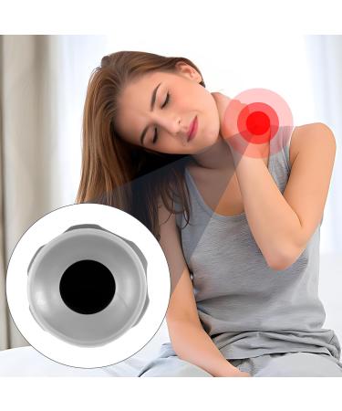 Euioovm Triggerpunkt P cker - Fascia Fitness Ball with Suction Cup for Muscle Pain Relief | Versatile Massage Device for Back Neck Arms & Shoulders - Gray - Buy Online on GoSupps.com