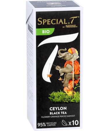 Special T 4er black tea set - Ceylon (Organic) darjeeling (Organic) earl gray & english breakfast - 10 capsules per pack (40 to to - Buy Online on GoSupps.com