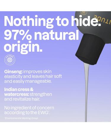 ATTITUDE 2in1 Shampoo and Body Wash EWG Verified Plant and Mineral-Based Vegan Personal Care Products Ginseng and Grapeseed Oil 16 Fl Oz (Pack of 6) - Buy Online on GoSupps.com