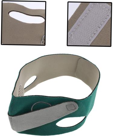 minkissy 1 Pc Thin Face Belt Face Lifting V Line Lifting Face- Belt V Line Face Slimmingmask V Line V Line Chin up Face- Lifting Slimming Belt Polyester Beauty Woman 57X10X0.5CM Green - Buy Online on GoSupps.com
