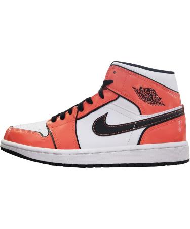 Nike Men's Court Borough Mid Winter Football Boots - 44.5 EU - Turf Orange Black White | Buy Internationally - Buy Online on GoSupps.com